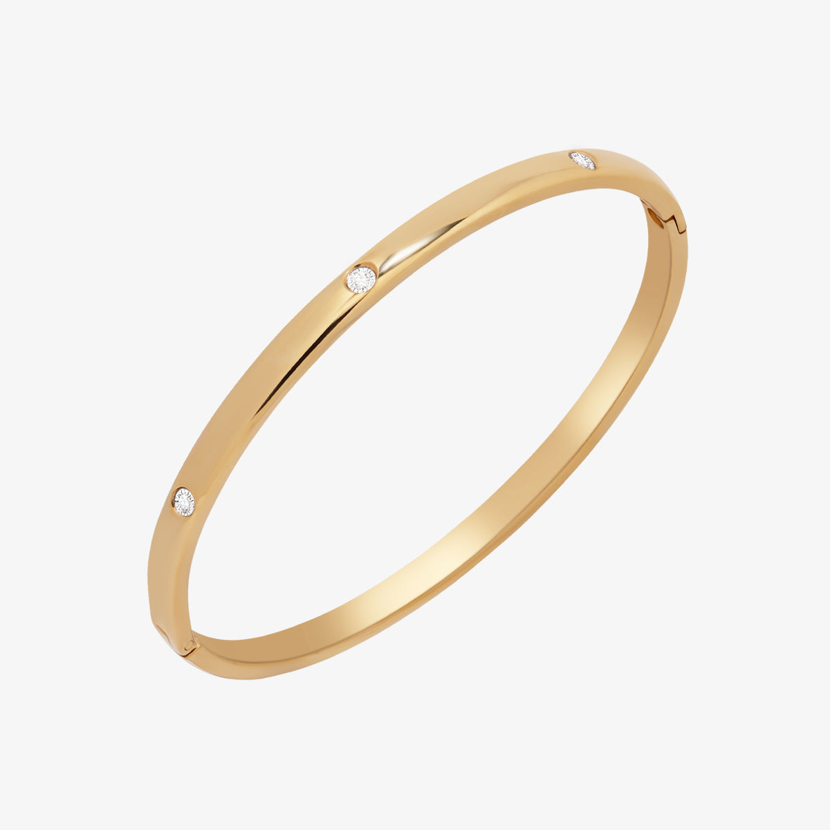 simple cubic thin bangle
